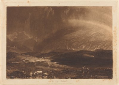 Peat Bog, Skotlanti tekijältä Joseph Mallord William Turner and George Clint