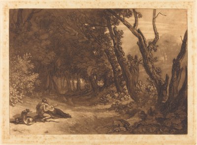 Prokris ja Kefalos tekijältä Joseph Mallord William Turner and George Clint