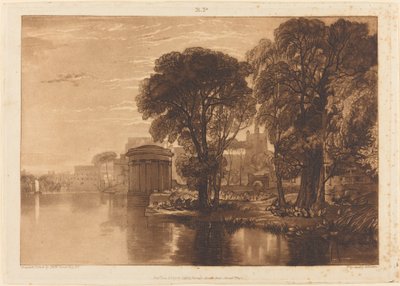 Isleworth tekijältä Joseph Mallord William Turner and Henry Edward Dawe