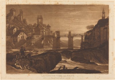 Lauffenbourgh Reinin varrella tekijältä Joseph Mallord William Turner and Thomas Hodgetts