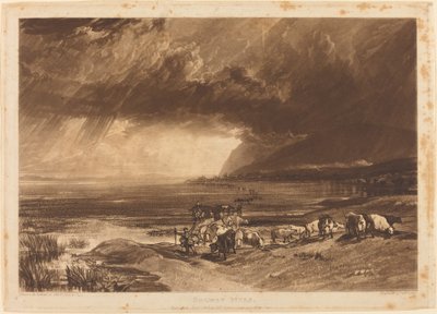 Solway Moss tekijältä Joseph Mallord William Turner and Thomas Goff Lupton