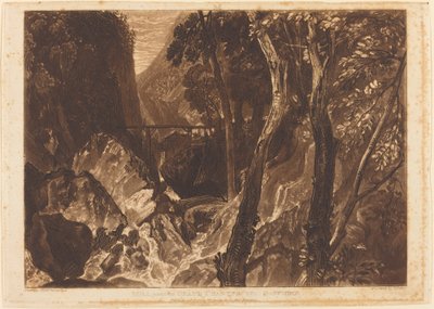 Mylly lähellä Grand Chartreusea tekijältä Joseph Mallord William Turner and Warren B. Davis