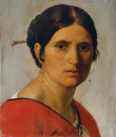 italialainen talonpoikanainen tekijältä Joseph Mathias von Trenkwald