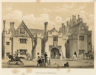 Compton Wynyates, Warwickshire tekijältä Joseph Nash