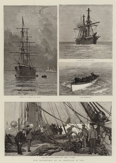 Ironcladin sotaliikkeet merellä tekijältä Joseph Nash