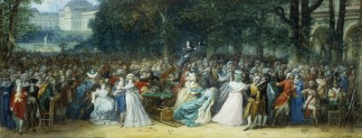Camille Desmoulins Palais Royalessa tekijältä Joseph Navlet