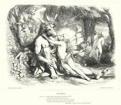 Titania tekijältä Joseph Noel Paton