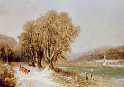 Neckar-joella, Heidelbergissä tekijältä Joseph Paul Pettit
