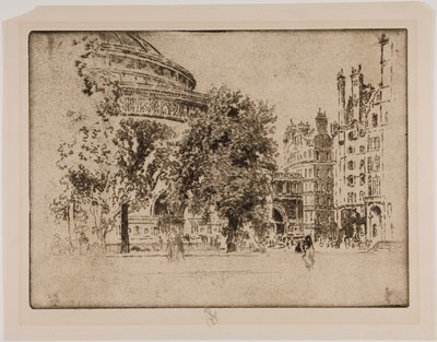 Albert Hall, Lontoo tekijältä Joseph Pennell