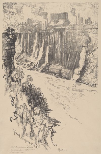 Amerikkalainen Tivoli tekijältä Joseph Pennell