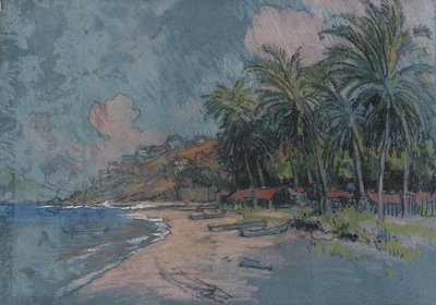Ranta, Acapulco tekijältä Joseph Pennell