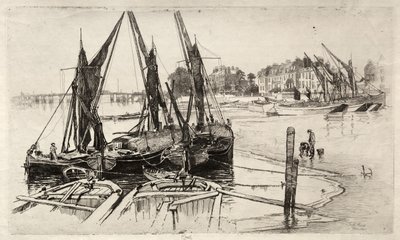 Chelsea, nro 1, 1886. tekijältä Joseph Pennell