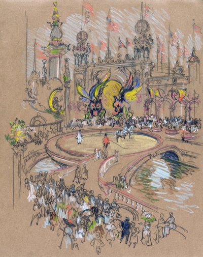 Coney Island tekijältä Joseph Pennell