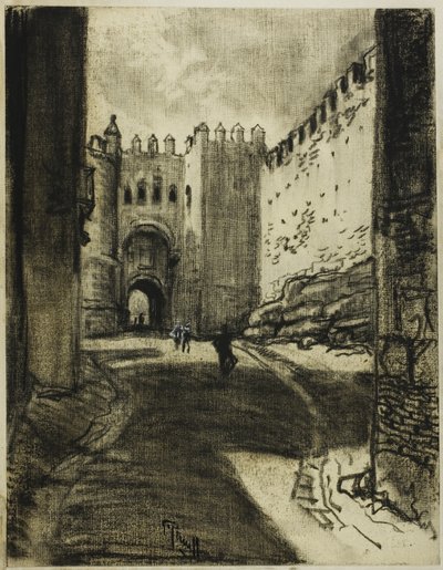 Gateway, Segovia tekijältä Joseph Pennell