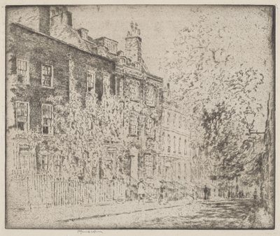 Great College Street, Westminster tekijältä Joseph Pennell