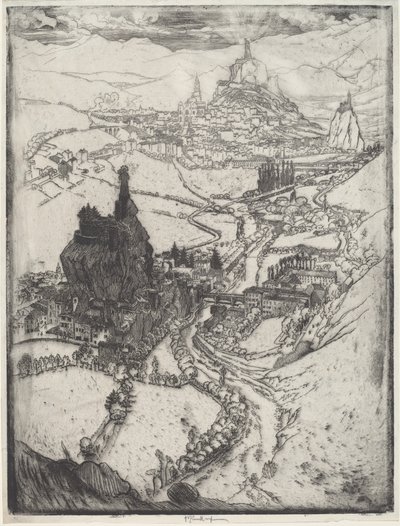 Le Puy tekijältä Joseph Pennell