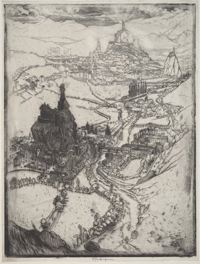 Le Puy tekijältä Joseph Pennell