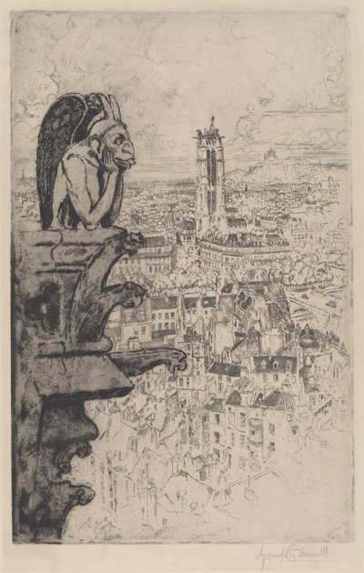 Le Stryge tekijältä Joseph Pennell