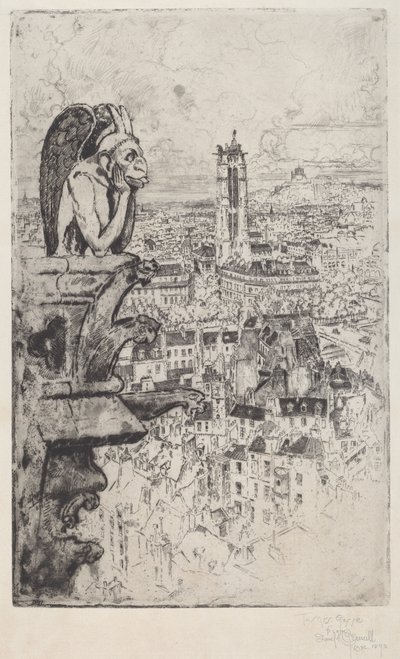 Le Stryge tekijältä Joseph Pennell