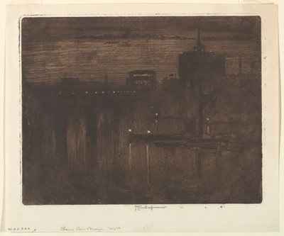 Thamesin sumu tekijältä Joseph Pennell