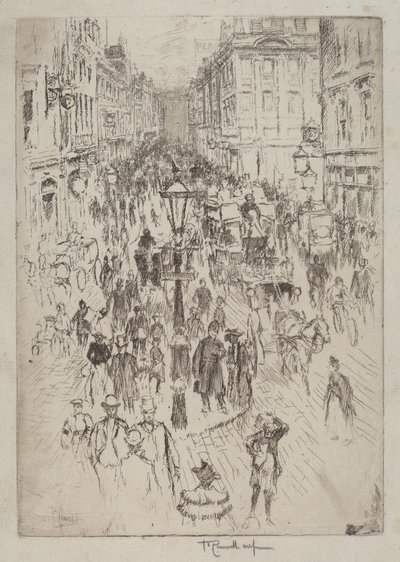 New Oxford Street, Lontoo tekijältä Joseph Pennell