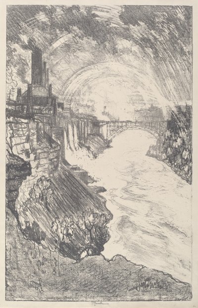 Niagaran sateenkaaret tekijältä Joseph Pennell