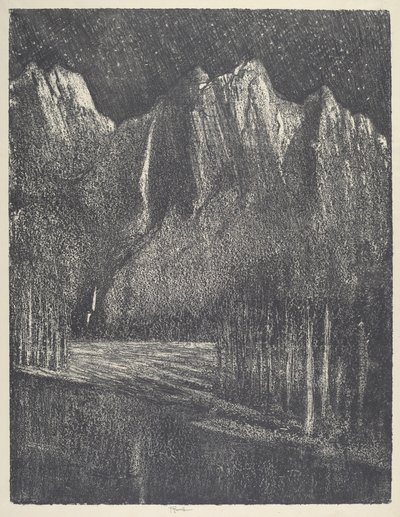 Yö Yosemitessa tekijältä Joseph Pennell
