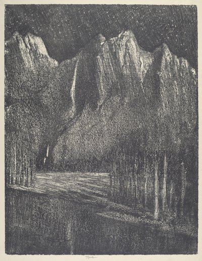 Yö Yosemitessa tekijältä Joseph Pennell