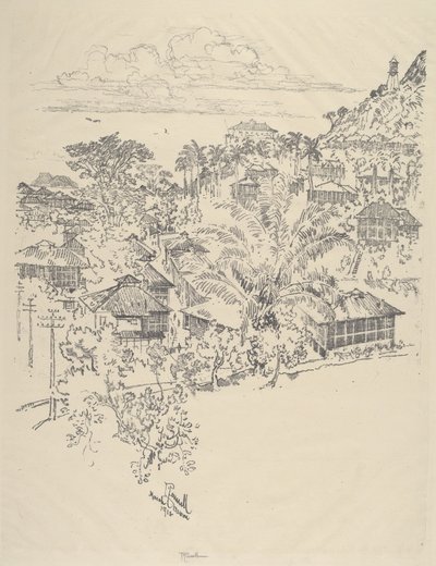 Virallinen Ancon, 1912. tekijältä Joseph Pennell