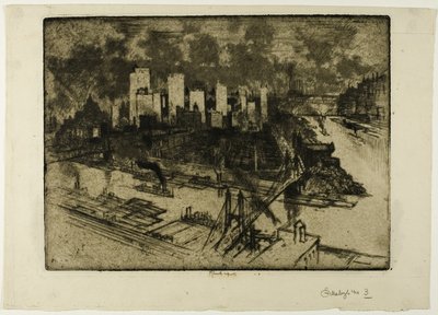 Pittsburgh, nro 3 tekijältä Joseph Pennell