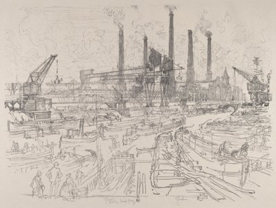Power-House, Berliini tekijältä Joseph Pennell