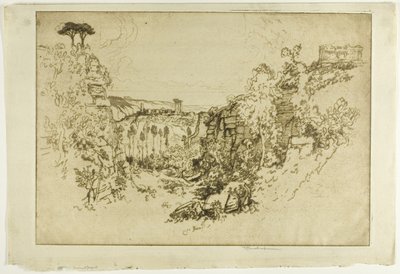 Pedrera de Girgentinnish tekijältä Joseph Pennell