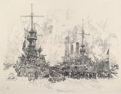 Taas valmiina palvelukseen, 1917. tekijältä Joseph Pennell