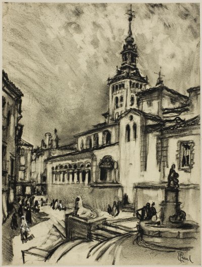 San Martin, Segovia tekijältä Joseph Pennell