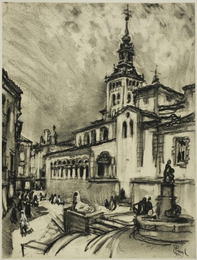 San Martin, Segovia tekijältä Joseph Pennell