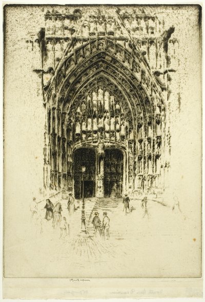 Eteläovi, Beauvais tekijältä Joseph Pennell