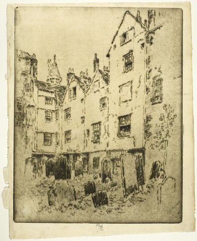 Pyhän Bartholomeuksen kirkkomaja tekijältä Joseph Pennell