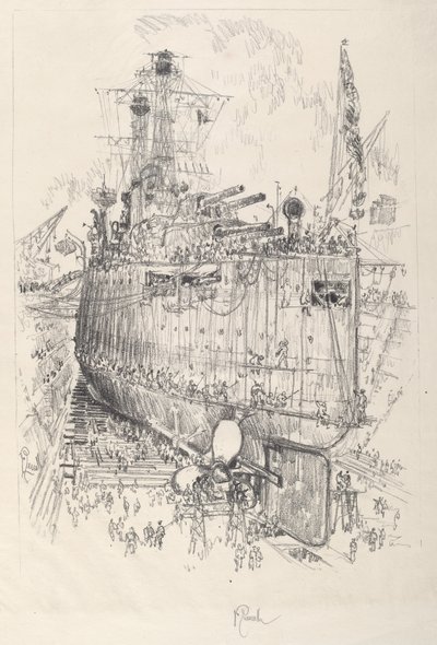 Muurahaiset, 1917. tekijältä Joseph Pennell
