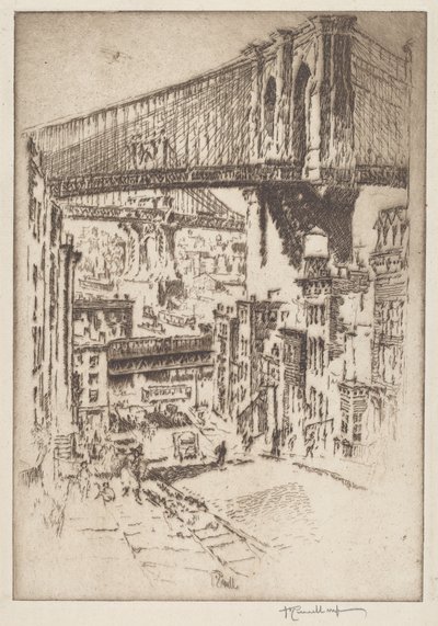The Bridges, Brooklynista tekijältä Joseph Pennell