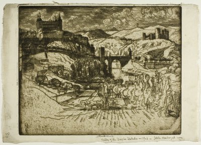 Linnat, Toledo tekijältä Joseph Pennell