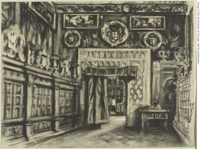 Kapitaalitalo, Toledon katedraali tekijältä Joseph Pennell