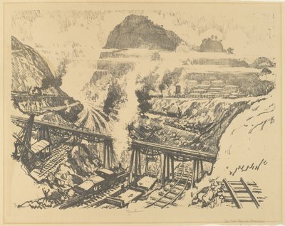 Leikkaus Paraisossa tekijältä Joseph Pennell