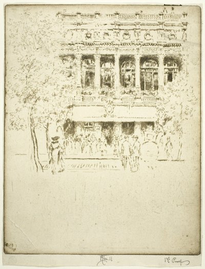 Garrick-teatteri tekijältä Joseph Pennell