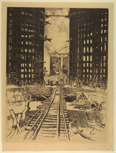 Les portes de Pedro Miguel finlandès tekijältä Joseph Pennell
