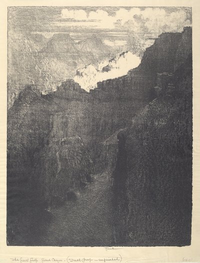 Suuri lahti, 1912. tekijältä Joseph Pennell