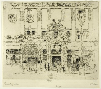 Instituutti, Piccadilly tekijältä Joseph Pennell