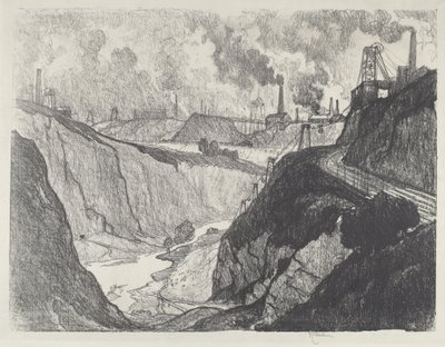 Rautakaivos tekijältä Joseph Pennell