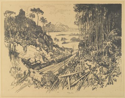 Viidakko, 1912 tekijältä Joseph Pennell