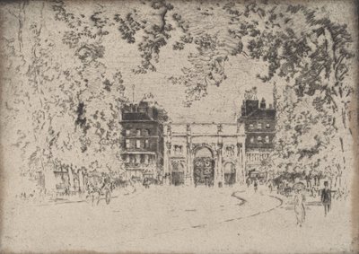 Marmorikaari, 1905. tekijältä Joseph Pennell