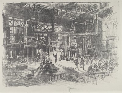 Puristimet, 1916. tekijältä Joseph Pennell